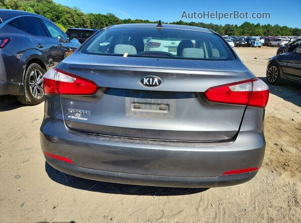KNAFX4A63G5469948 2016 KIA FORTE Gray 