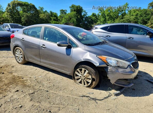 KNAFX4A63G5469948 2016 KIA FORTE Gray 