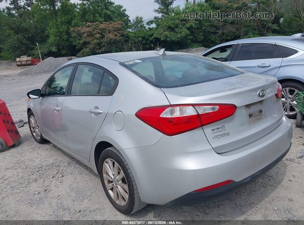 KNAFX4A65G5446252 2016 KIA FORTE Серебряный Задняя левая четверть