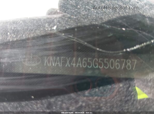 KNAFX4A65G5506787 2016 KIA FORTE White Vista del compartimento del motor