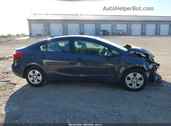 KNAFX4A65G5523640 2016 KIA FORTE Gray Панорамний вид салону 360°