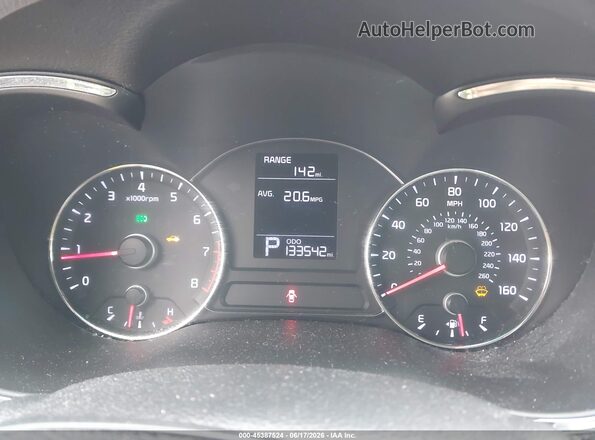 KNAFX4A69G5469856 2016 KIA FORTE Красный Вид задних сидений
