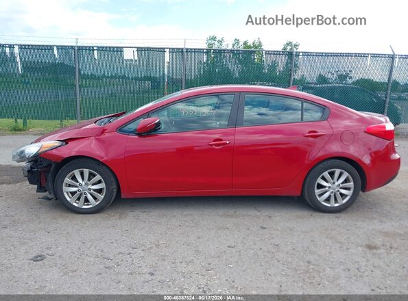 KNAFX4A69G5469856 2016 KIA FORTE Красный Панорамный вид салона 360°