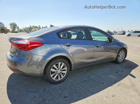 KNAFX4A6XG5443783 2016 KIA FORTE Gray Задня права чверть
