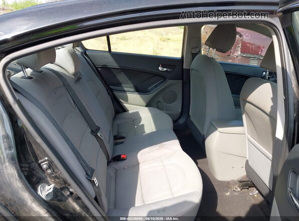 KNAFX4A6XG5499092 2016 KIA FORTE Black VIN կոդի պիտակի տեսք