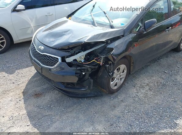 KNAFX4A6XG5499092 2016 KIA FORTE Black Դիմացի տեսք