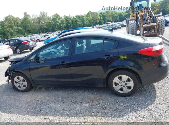 KNAFX4A6XG5499092 2016 KIA FORTE Black 
