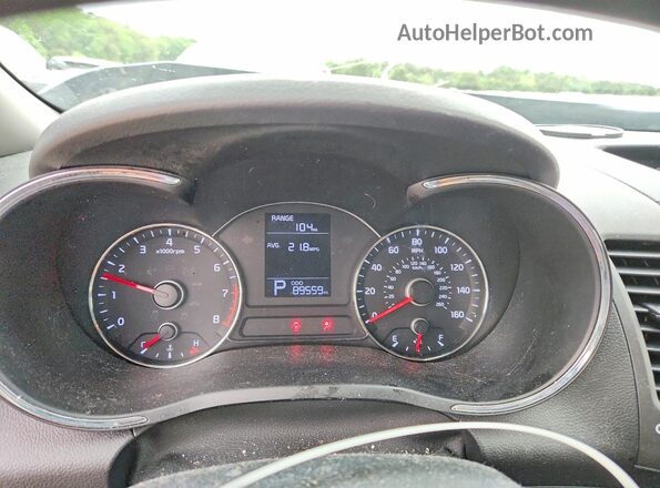 KNAFX4A6XG5541535 2016 KIA FORTE Серый 