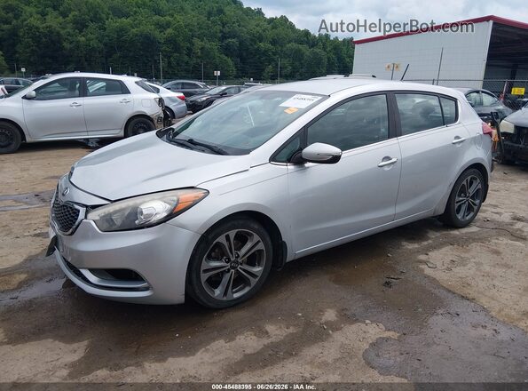 KNAFX5A8XG5629282 2016 KIA FORTE Silver Przód lewy