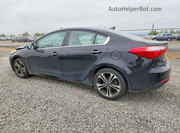 KNAFZ4A80G5451323 2016 KIA FORTE Black Rear left