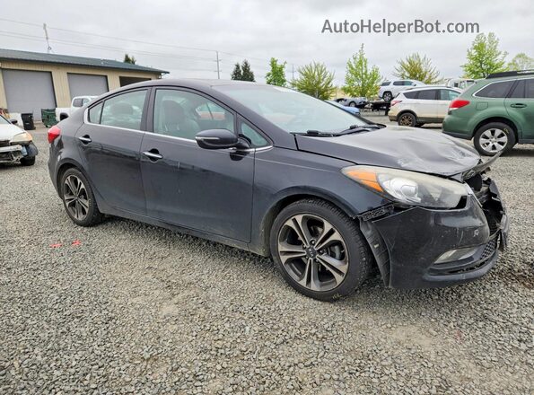KNAFZ4A80G5451323 2016 KIA FORTE Black Front right