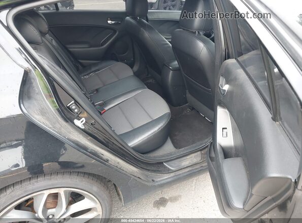 KNAFZ5A39G5494813 2016 KIA FORTE Black VIN կոդի պիտակի տեսք
