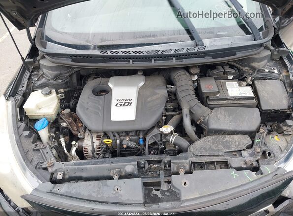 KNAFZ5A39G5494813 2016 KIA FORTE Black Հետևի տեսք