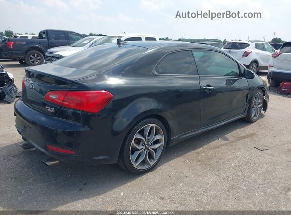 KNAFZ6A34G5576597 2016 KIA FORTE KOUP Black Задня права чверть