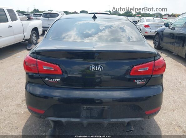 KNAFZ6A34G5576597 2016 KIA FORTE KOUP Black 