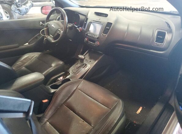 KNAFZ6A34G5641996 2016 KIA FORTE Silver Vista del salpicadero