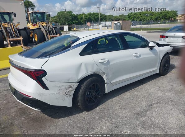 KNAG24J7XT5457625 2026 KIA K5 White Задня права чверть