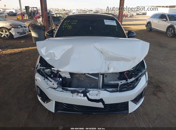 KNAG44J84T5432089 2026 KIA K5 White Widok deski rozdzielczej