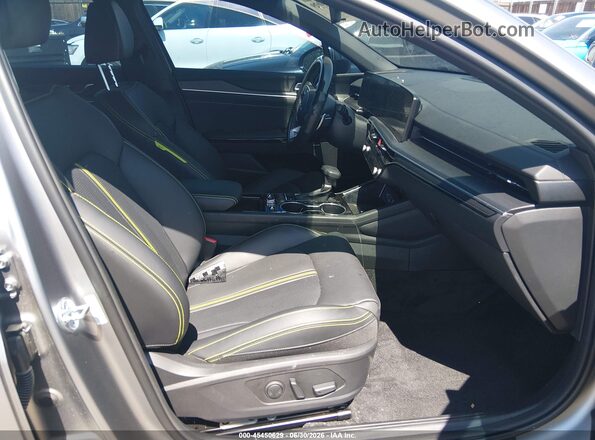 KNAG44J84T5472849 2026 KIA K5 Gray Front interior view