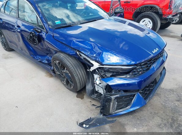 KNAG64J71S5352913 2025 KIA K5 Blue Widok z przodu