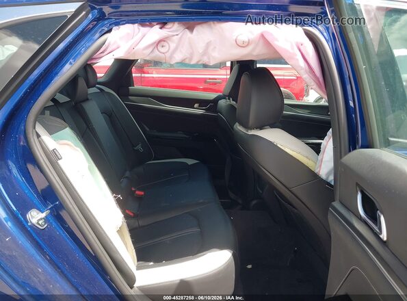 KNAG64J71S5352913 2025 KIA K5 Blue Widok naklejki z numerem VIN