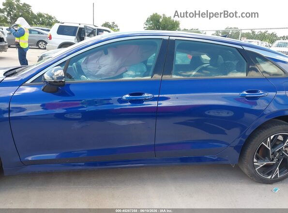 KNAG64J71S5352913 2025 KIA K5 Blue Widok wnętrza 360 stopni
