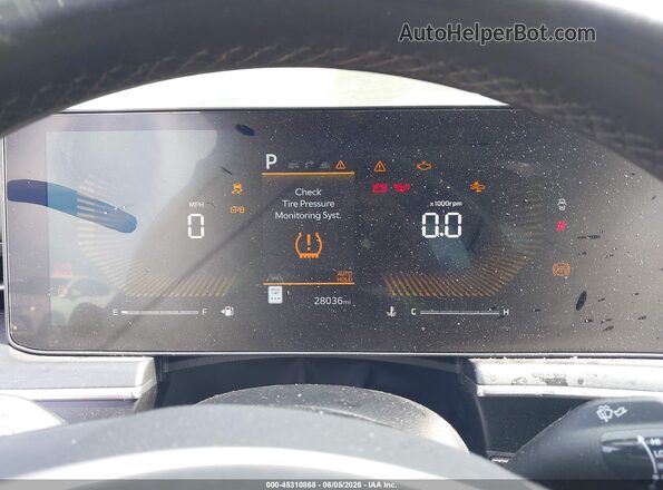 KNAG64J74S5380642 2025 KIA K5 Gray უკანა სავარძლების ხედი