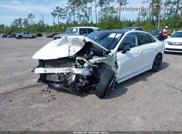 KNAG64J75S5289623 2025 KIA K5 White Передня ліва чверть