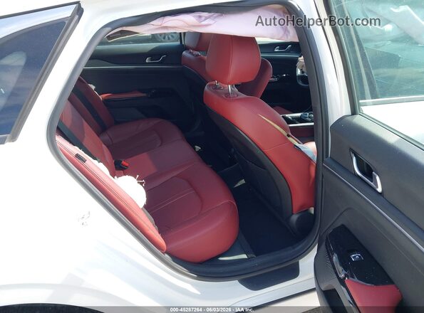 KNAG64J75S5289623 2025 KIA K5 White Вид наклейки з VIN-кодом