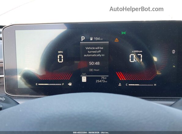 KNAG64J76S5352129 2025 KIA K5 Red Rear seats view
