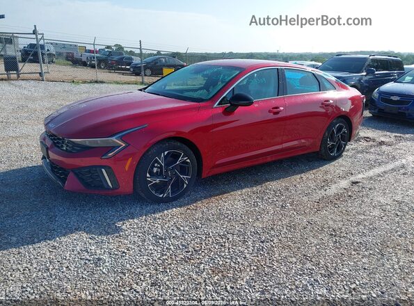 KNAG64J76S5352129 2025 KIA K5 Red Front left