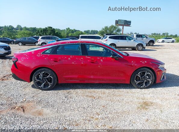 KNAG64J76S5352129 2025 KIA K5 Red Rear interior view