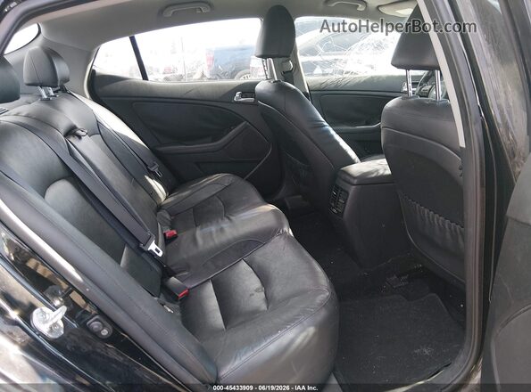 KNAGN4AD1G5099320 2016 KIA OPTIMA HYBRID Black VIN კოდის სტიკერის ხედი