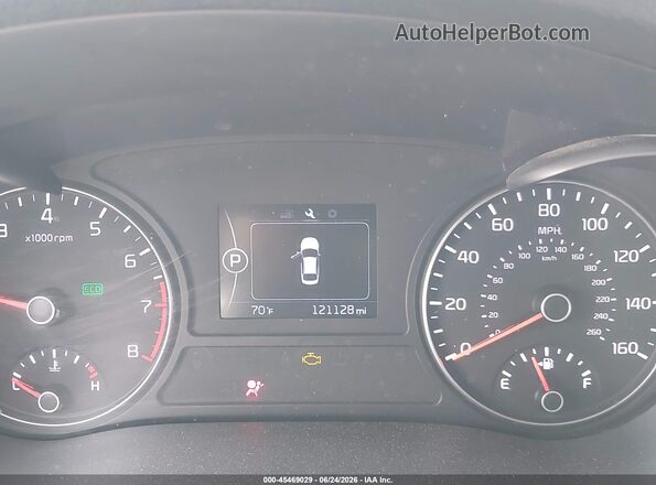 KNAGT4L31G5100962 2016 KIA OPTIMA White უკანა სავარძლების ხედი