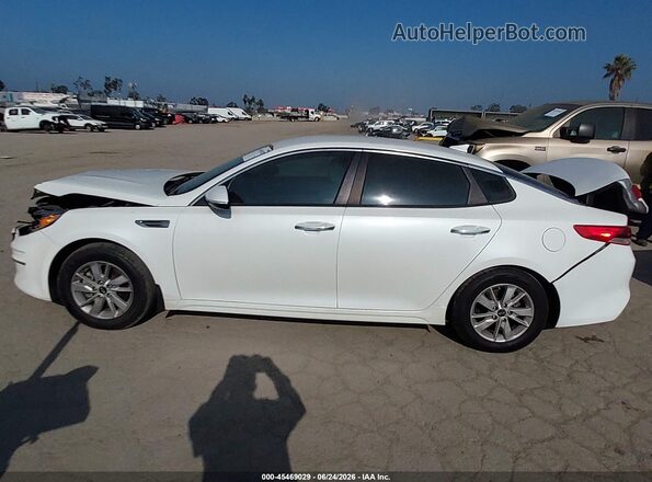 KNAGT4L31G5100962 2016 KIA OPTIMA White სალონის 360-გრადუსიანი ხედი