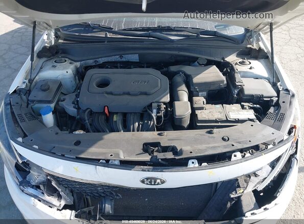 KNAGT4L31G5100962 2016 KIA OPTIMA White უკანა ხედი