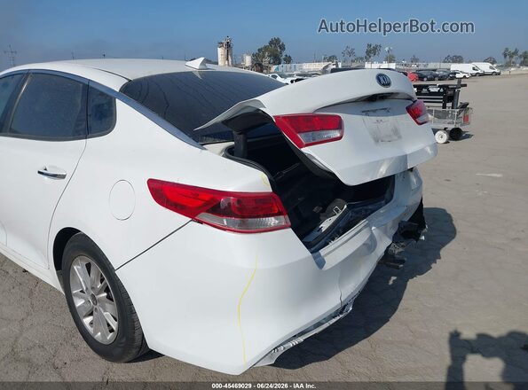 KNAGT4L31G5100962 2016 KIA OPTIMA White 