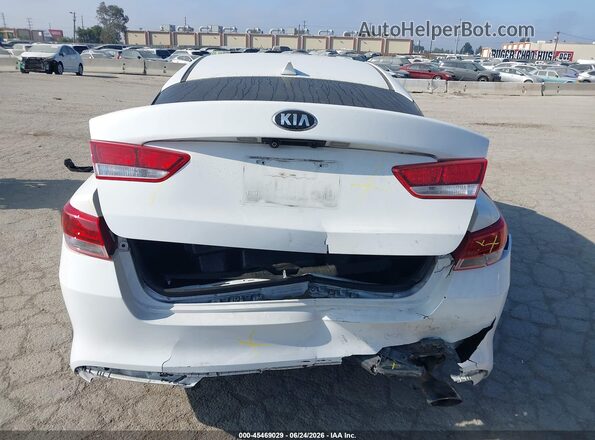 KNAGT4L31G5100962 2016 KIA OPTIMA White 