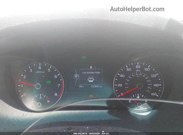 KNAGT4L32G5106530 2016 KIA OPTIMA White Հետևի նստատեղերի տեսք