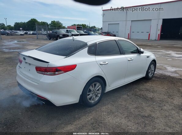 KNAGT4L34G5083686 2016 KIA OPTIMA White 