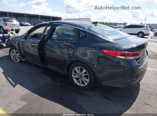 KNAGT4L37G5083908 2016 KIA OPTIMA Black Rear left