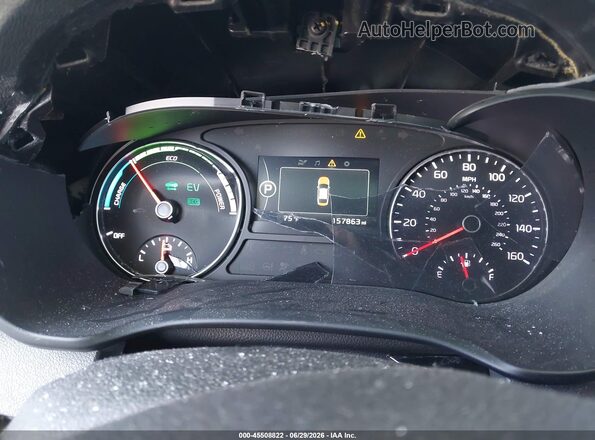 KNAGT4LC2H5008373 2017 KIA OPTIMA HYBRID Черный Вид задних сидений
