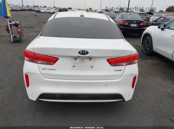KNAGT4LC5H5008755 2017 KIA OPTIMA HYBRID White 