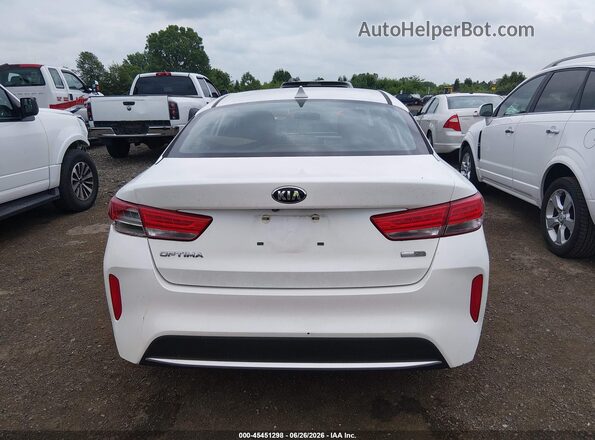 KNAGT4LE2H5019021 2017 KIA OPTIMA HYBRID White 