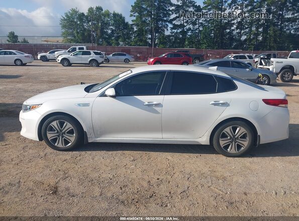 KNAGU4LC2H5007057 2017 KIA OPTIMA HYBRID White 360 interior view