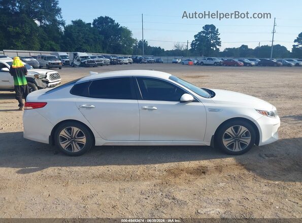 KNAGU4LC2H5007057 2017 KIA OPTIMA HYBRID White Rear interior view