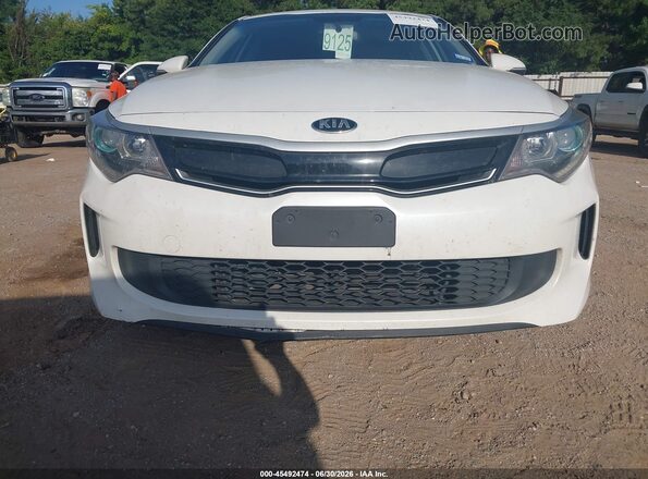 KNAGU4LC2H5007057 2017 KIA OPTIMA HYBRID White Front view