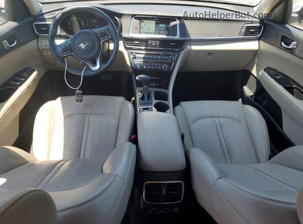 KNAGU4LE4H5014951 2017 KIA OPTIMA White წინა პანელის ხედი