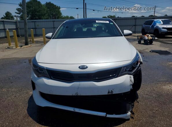 KNAGU4LE4H5014951 2017 KIA OPTIMA White წინა ხედი