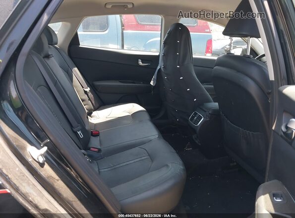 KNAGU4LE4K5032521 2019 KIA OPTIMA HYBRID Black Вид наклейки з VIN-кодом